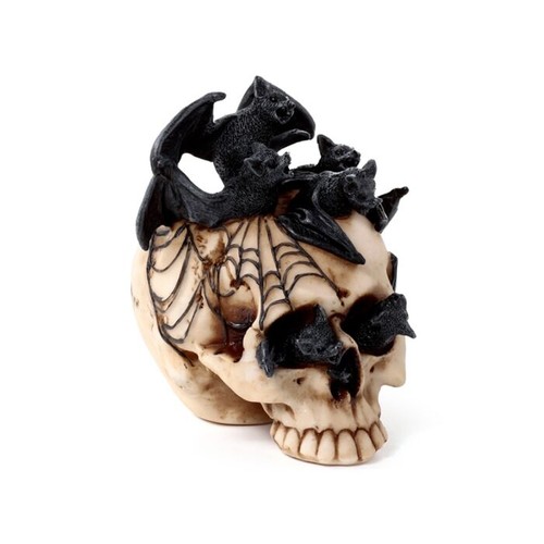 Gruesome skull with crawling - gruesome,