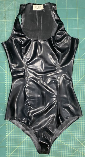 Latex rubber leotard - uk,
