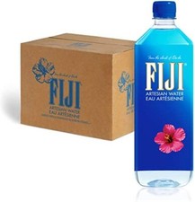 FIJI Natural Artesian Water Bottles, 12 x 1L