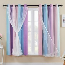 XiDi Kids Curtains for Bedroom