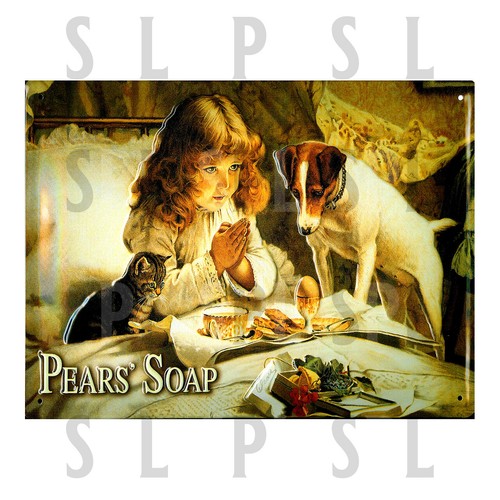 Pears soap retro metal - pears',
