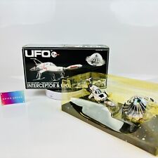 UFO INTERCEPTOR & UFO Diecast Model Gerry Anderson Aoshima Shinseiki Gokin