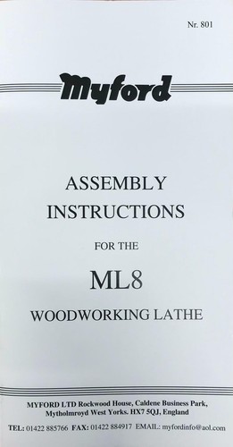 New myford ml8 wood working - myford, wood-working