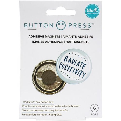 Memory keepers button - we,