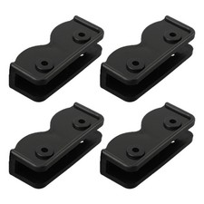 Essential Spare Parts for Tents 4PCS Plastic Replacement Connectors Black