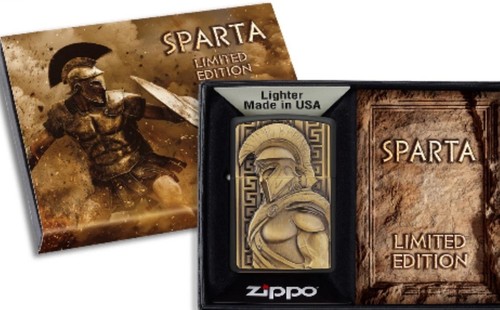 Zippo petrol lighter - petrol, sparta