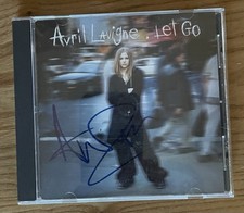 Avril Lavigne “Let Go” Signed Cd Insert W/COA