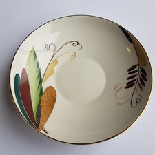 Lomonosov Plate 1970s Vintage Saucer ceramic Soviet Russia cold war abstract art