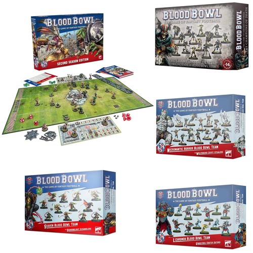 Blood bowl starter set teams - blood,