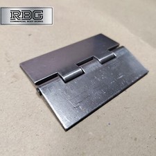 Double Flap Steel Hinges HEAVY DUTY Weld-on 4" 100mm Butt Truck Trailer Cage