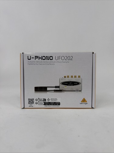 Behringer phono ufo202 - u-phono,