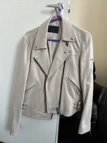 All saints white - /cream, leather