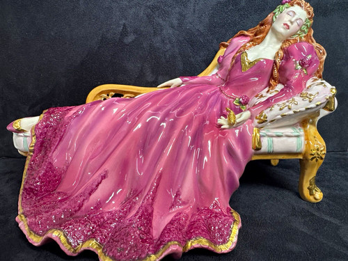 Franklin mint sleeping beauty - sleeping,