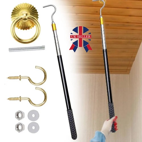 Attic ladder pull down system - ladder,