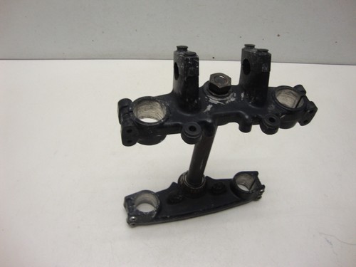 Triple clamp fork bridge