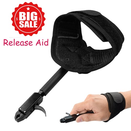 Archery wrist release aid - release,