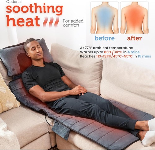 Massage mat with heat pad - massage,