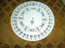 Jerome calendar clock dial