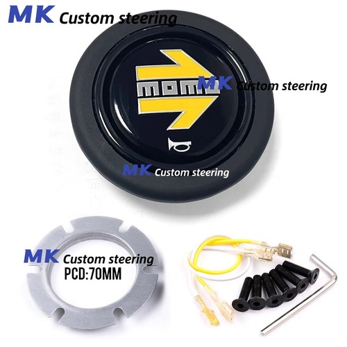 Momo black jdm sport - black,