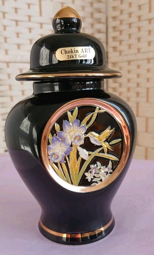 Black chokin temple - 6", jar