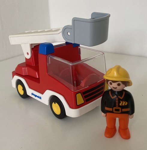Playmobil 123 fire engine - 123,