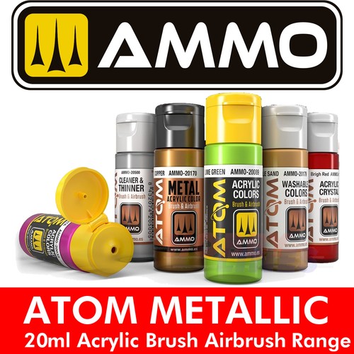 Atom metallic paints ammo - atom,