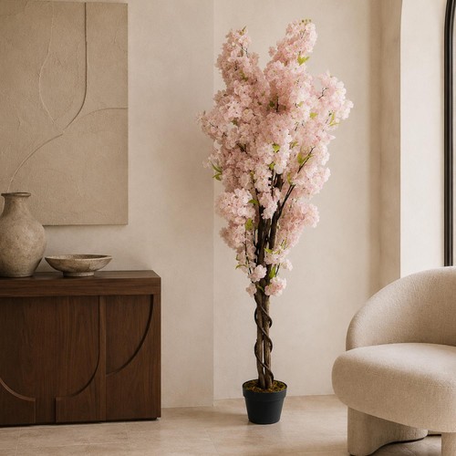 Artificial pink cherry blossom - pink,