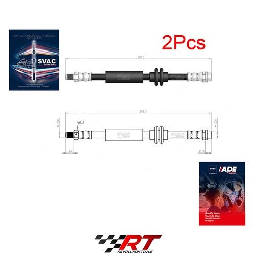 Brake hose set - brake,