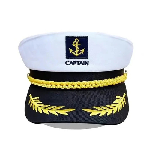 Navy captain hat skipper - navy,