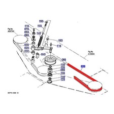 GENUINE KUBOTA DECK  BELT