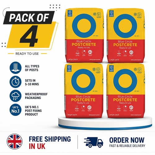 20kg blue circle - 20kg, postcrete