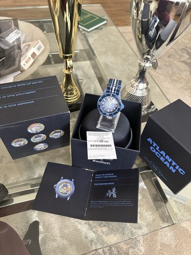 Swatch blancpain bioceramic - x,