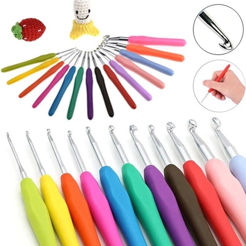 Ergonomic crochet hook - crochet, easy