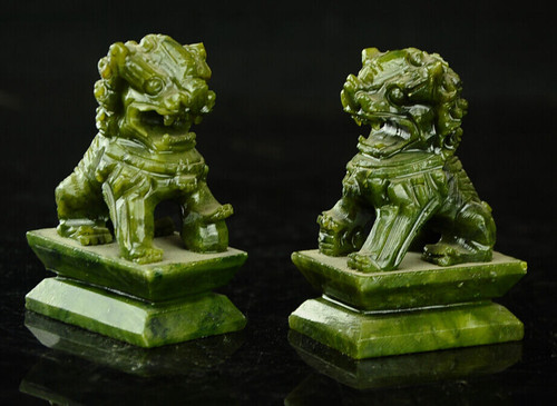 Exquisite pair chinese - chinese, green
