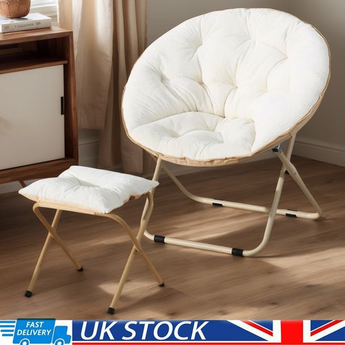 Oversized folding moon chair - folding,