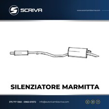 Marmitta Silenziatore Posteriore Fiat Punto(176_) 55 1.1 93'-99'