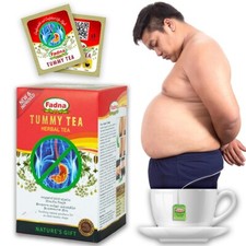 Fadna Tummy Tea 100% Fat Burn Slim Weight Loss Tea Reduce Tummy Fat FAST 15 Bags