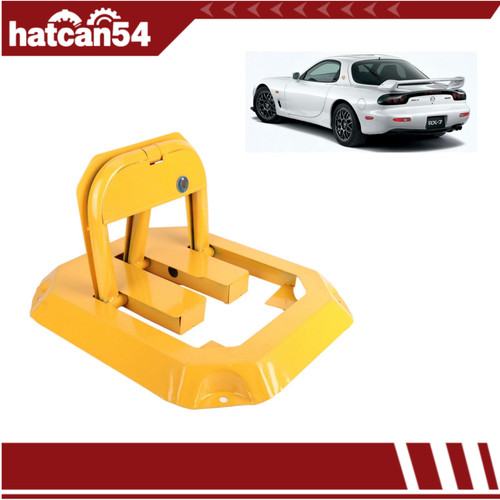 Car parking barrier lock - car,