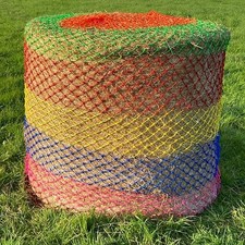 LARGE ROUND BALE HAYNET, WILD