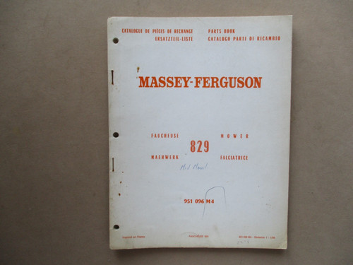 Massey ferguson 829 - ferguson,