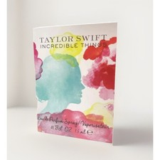 Taylor Swift Incredible Things Perfume Mini Booklet EDP Eau De Parfum, 1.5ml NEW