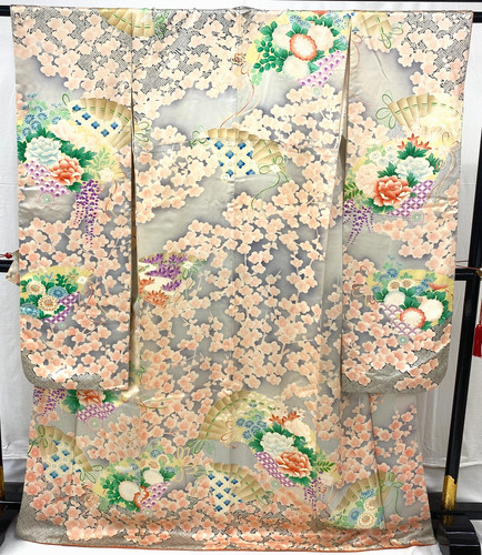 Japanese vintage kimono - vintage,