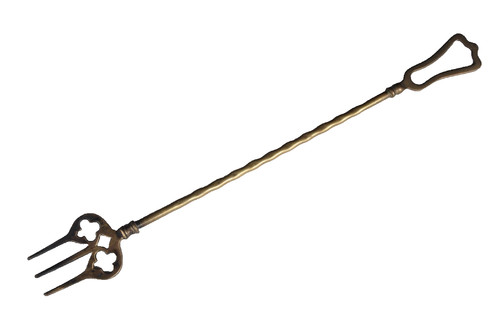 Antique brass toasting - brass,