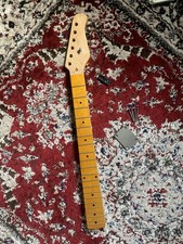 KRAMER STYLE GUITAR NECK + LOCKING NUT & NECKPLATE (screws Included)