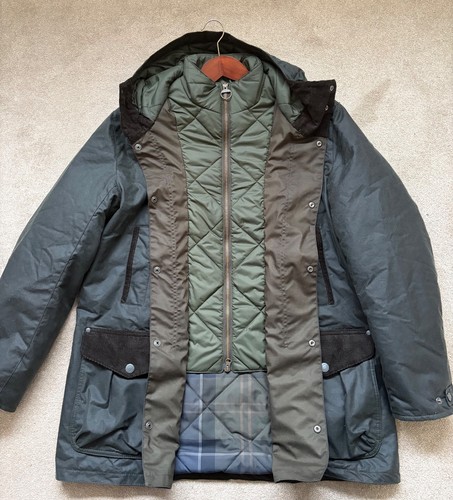 Barbour beaufort sage green - beaufort,