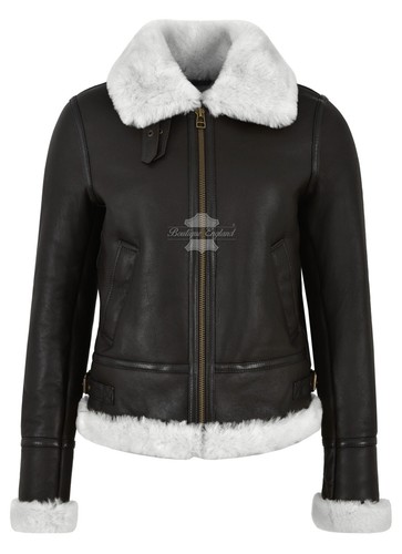 Ladies sheepskin jacket - ladies, b3