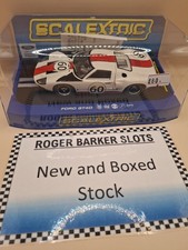 Scalextric C3727 Ford GT40 Neerspasch Ickx White #60 1:32 Scale Slot Car