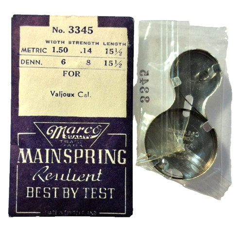 Valjoux mainspring watch - valjoux, 22