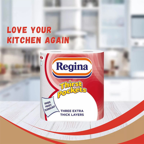 Rolls regina ply tissue - rolls,
