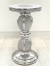 Mirrored Mosaic Side Table